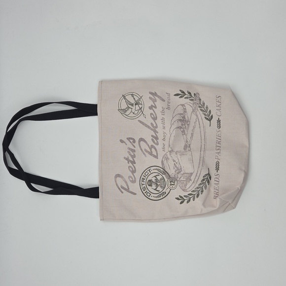The Hunger Games Peeta's Bakery Cream Tote Bag - Picture 11 of 16